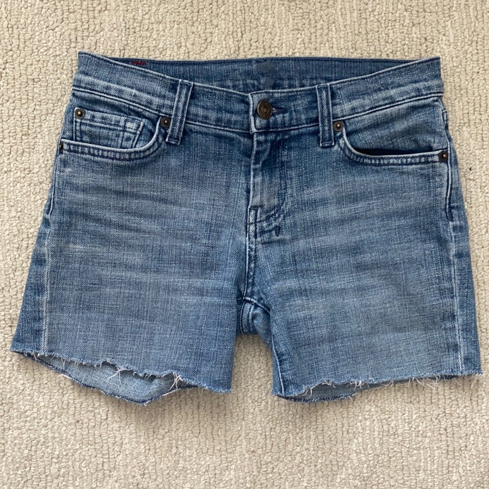 7 for all mankind cut off shorts SZ 26